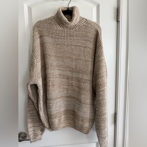 Cozy ASOS Mens Tan Ombre Turtleneck Sweater XL Tall